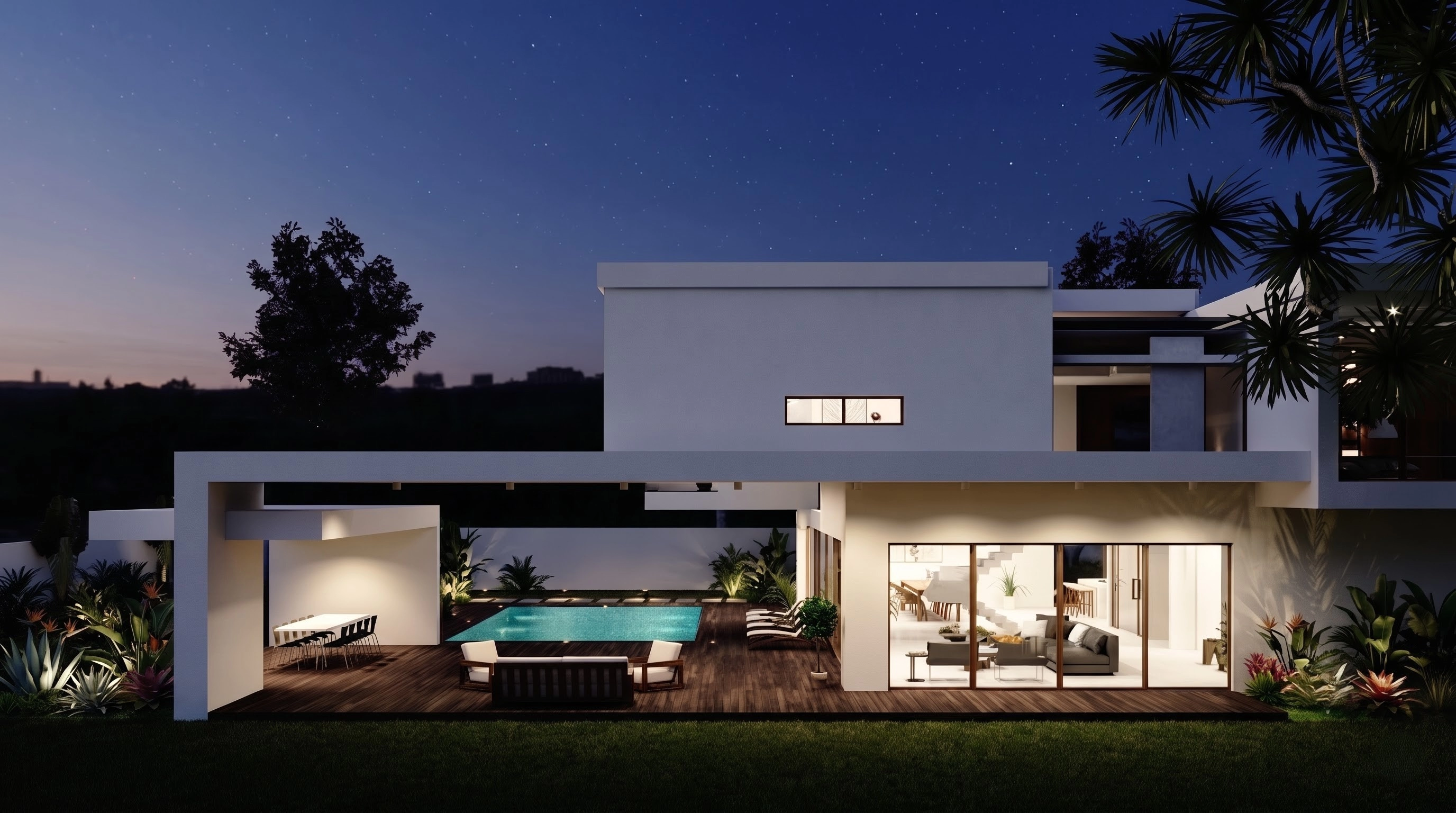 MODERN GARDEN VILLA